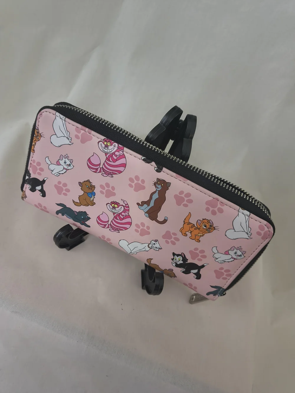 Loungefly Pink Disney Cats Pattern Small Pet Pouch